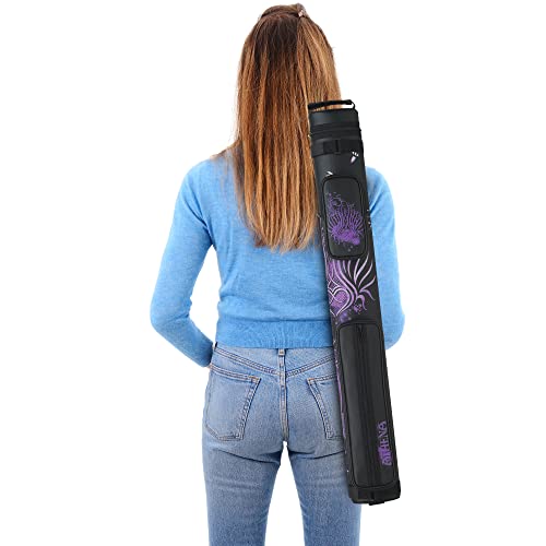 Athena Cue Cases ATCH02 Black/Purple 2B/2S Case