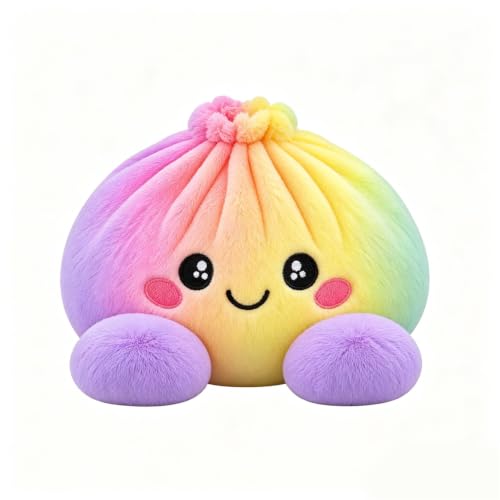 Mystery Plush Stuffed Dumpling Squishies for Adults Giant Rainbow Squishies - image 2