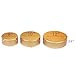 Hotity 3-Piece Cake Stand Set Round Metal Cake Stands Dessert Display Cupcake Stands with Simple Design, Gold