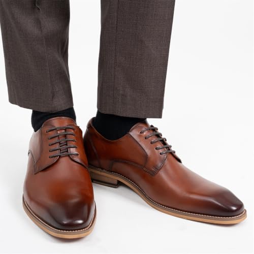 Image of Jousen Mens Dress Shoes Leather Oxford Classic Shoes Formal Business Dress Shoes for Men