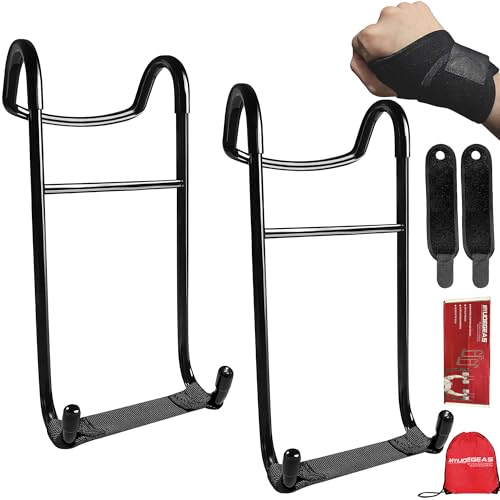 Mad Spotter Pro 2.0 Dumbbell Hooks 2-Pack with Wrist Straps