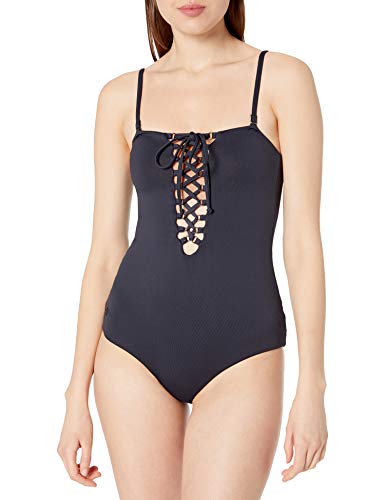 Maaji Women's Shadow Dazzle Reversible One Piece Swimsuit, Black, S #TOP7