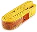 DD Sling. Multiple Sizes in Listing! (Made in USA) 2" x 6', 2 Ply, Nylon Lifting Slings, Eye & Eye, Heavy Duty (900 webbing), 6,400 lbs Vertical, 5,100 Choker, 12,800 Basket Load Capacity (USA Made Nylon Webbing) (2"x6')