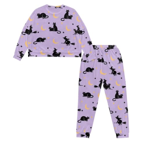 Image of Women's Pajamas Set Soft 2 Piece Loungewear Long Sleeve Pj Set