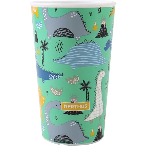 NERTHUS FIH 1321 Vaso plástico Infantil de 250 ml, Diseñado para Pequeñas Manos sin BPA