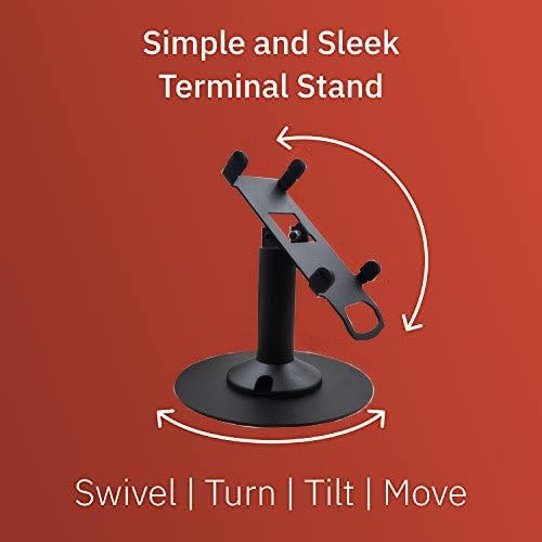 Newland N910 stand demonstrating swivel and tilt movement