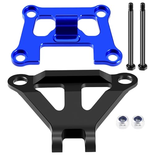 RC��������̎� For Traxxas For Mini For Maxx 1/16 �A���~�����t�����g�o���N�w�b�h�}�E���g�����o���p�[�T�|�[�g Rc �J�[�A�b�v�O���[�h���i(Blue)