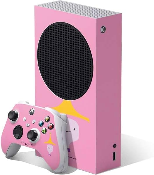 Skinit Decal Gaming Skin Compatible with Xbox Series S Bundle - Officially Licensed Adult Swim Adventure Time Princess Bubblegum Design