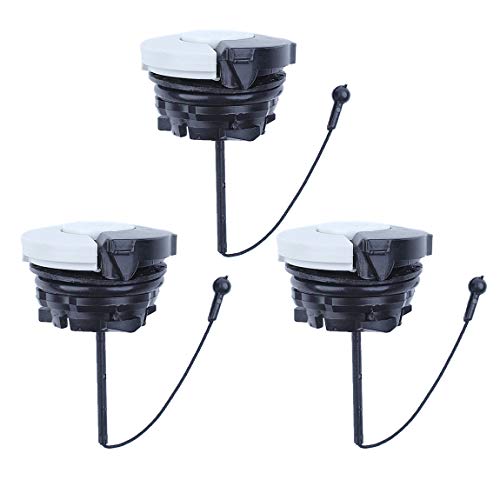 Haishine 3 x Gas Fuel Cap for STIHL MS192T MS200 MS250 MS290 MS380 MS390 MS440 MS460 MS880