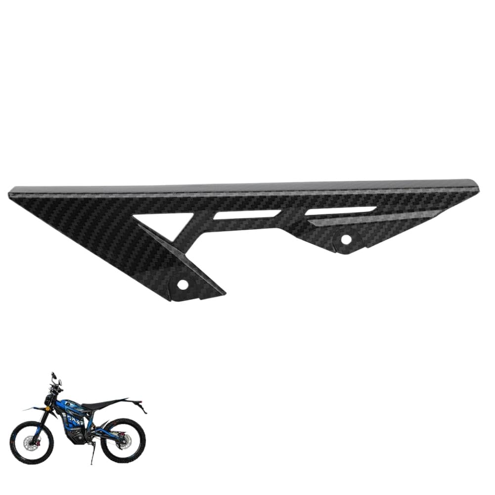 Copricatena per paracatena moto MX3 MX4 MX5 con struttura in fibra di carbonio
