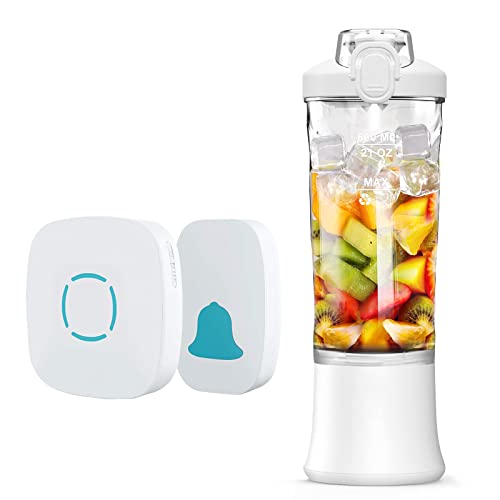 MoKo 300W Portable Blender with handle, Warm White