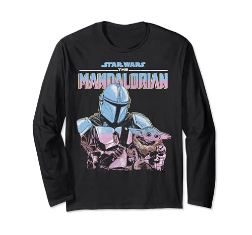 T-shirt Star Wars Din Djarin en coton premium pour un confort durable au style Bubblegum Hue