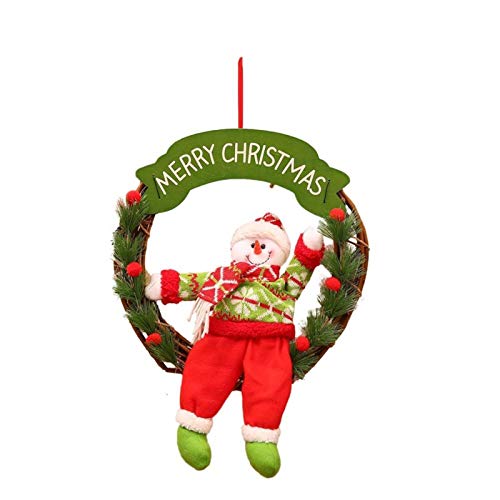Marionnette guirlande de Noël originale pour décorations de maison