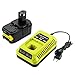 XNJTG 5000mAh 18V Li-ion batteria di ricambio e caricatore per Ryobi 18V one + P108 P107 P104 P105 P102 P103 strumenti