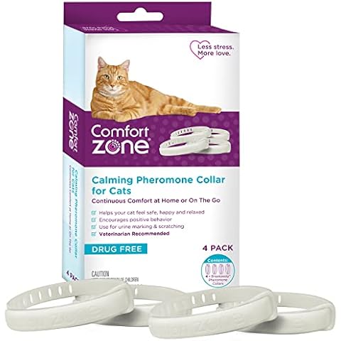 Collar de feromona calmante para gatos Comfort Zone Cover