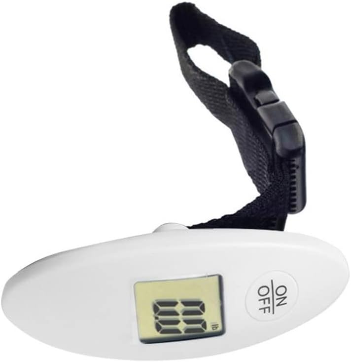 IRDFWH Digital Electronic Luggage Scale Portable Suitcase Scale Handled Travel Bag Weighting Fish Hook Hanging Scale Scales