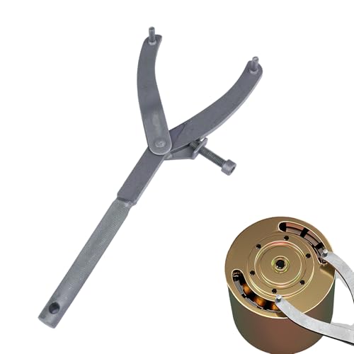Wvxilyr Chiave Frizione Universale per Moto, Chiave per Volano e Variatore, Strumento Chiave Frizione Regolabile, Strumento di Manutenzione in Ferro per Smontare Frizioni e Motori Elettromagnetici