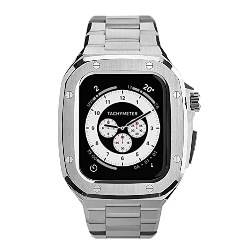 Bracelet maillons acier inoxydable Apple Watch 45mm 44mm - 4