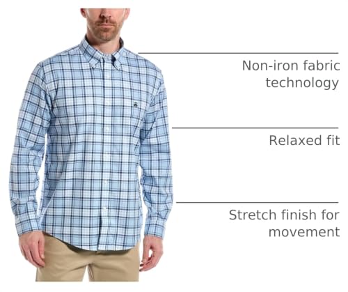 Image of Brooks Brothers Men's Non-Iron Long Sleeve Button Down Sport Shirt