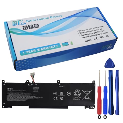 Bituli RH03XL M02027-005 Battery for HP ProBook 430 440 445 450 630 640 650 G8 Series HSTNN-IB9Q HSTNN-OB1T HSTNN-DB0B HSTNN-UB7X M01524-2B1 M01524-AC1 11.4V 45Wh