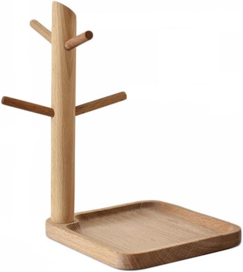 Keys Storage Rack Wood Tree Branch Hook Multifunctional Jewelry Box Living Room Door Decoration