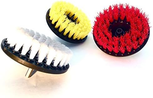 Drill Scrubber - 3 Pack - Drill Brush, Drill Brush Attachment, Drill Brush, Cordless Drill Brush, Brush For Drill