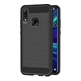 Ajuste exacto: Forma ajustable a sus Huawei P Smart 2019 con cortes de precisión para todos los botones y puertos que permiten la operación sin ningún obstáculo.