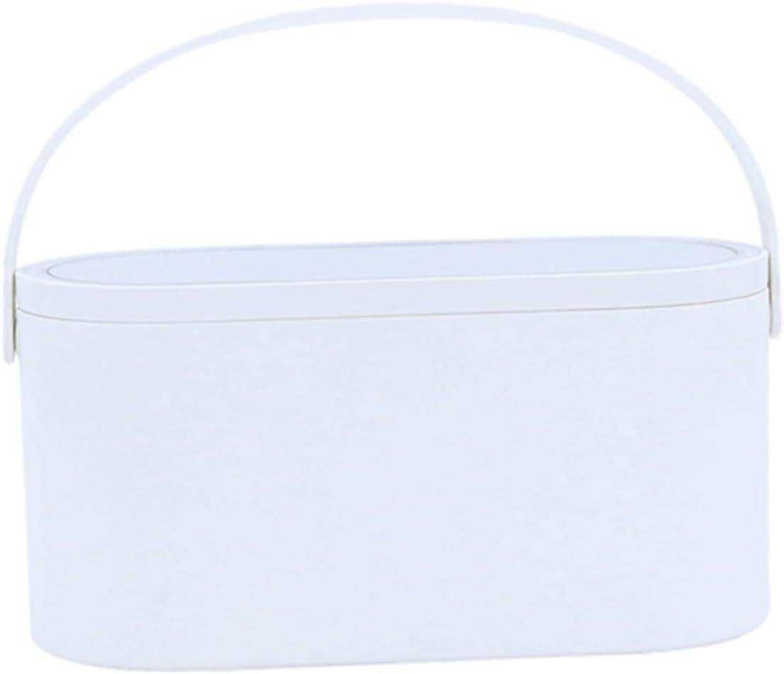 1pc Portable Led Lighted Makeup Storage Case with Mirror Multifunctional Travel Cosmetic Organizer for Outdoor Activities and Camping for Friends