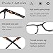Kerecsen Reading Glasses 5 Pack Unisex Fashion Spring Hinge with Pattern Design Readers (5 Pack Mix Color-2, 1.5, x)