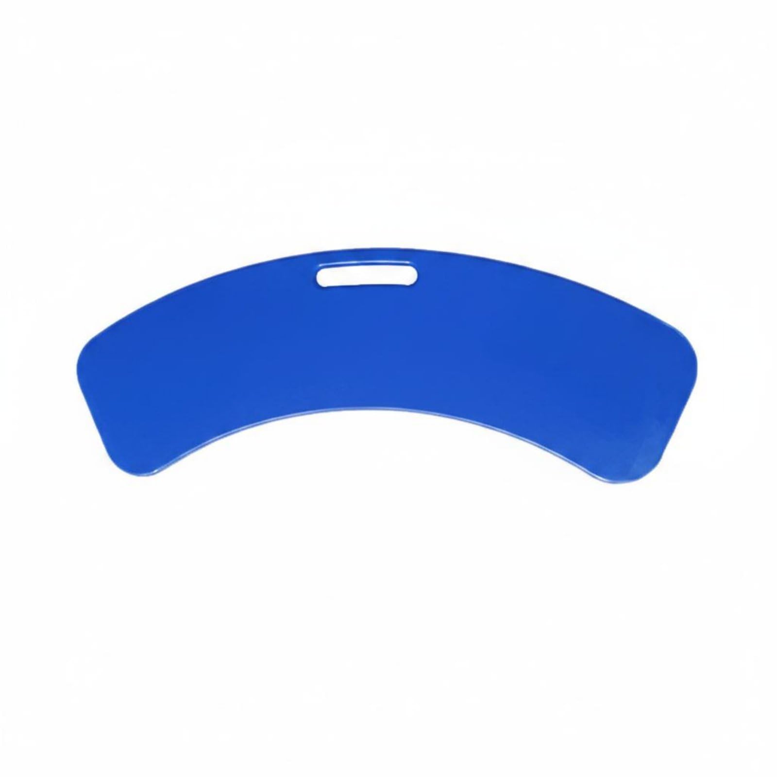 Milageto Tavola Trasferimento Disabili Tavola Scorrevole Tavola Mobilità Ausilio Trasferimento Inserti Antiscivolo con Impugnatura Ergonomica Curva, Blu Scuro, Taglia Unica