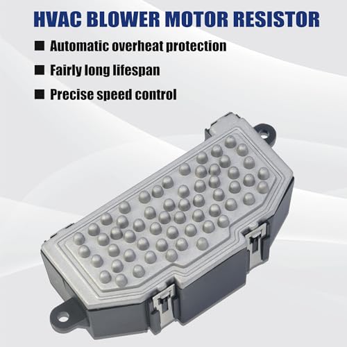 Image of AITKEN Front HVAC Blower Motor Resistor for VW Models | Fits VW Vehicles - For Jetta, Tiguan, Beetle, CC, EOS, Golf, GTI, Passat, Rabbit - Front Side