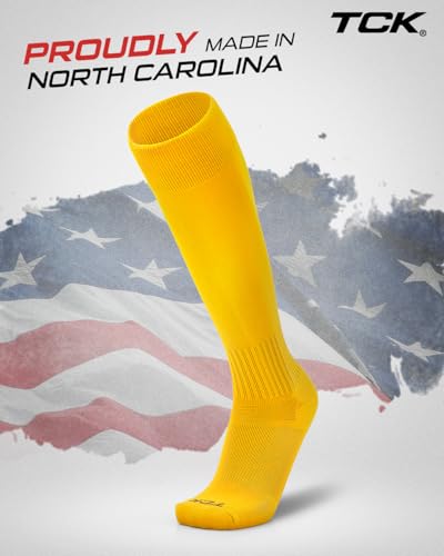 Image of Finale Soccer Socks Youth & Adult | Knee High Men's & Kids Soccer Socks | Stretch Fit for Shin Guards | Made in the USA