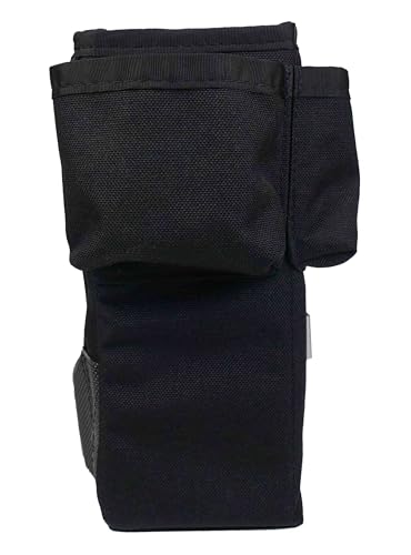 Alforja DollyMate para motocicletas, fabricada en nailon, color negro, con cierre magnético y 2 compartimentos miniatura 5