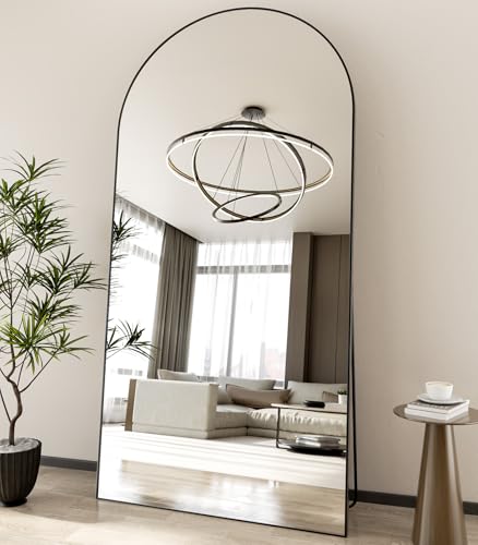 Image of Koonmi 80x40 Arched Full Length Mirror, Floor Mirror with Stand