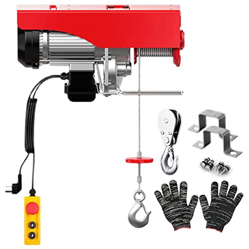 電動ウインチ 100V 200kg 電動ホイスト吊り上げ吊り下げ クレーン718 41OpAUctmGL.jpg