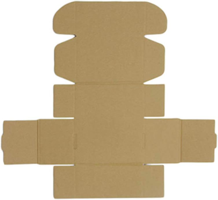 zmybcpack 50 Pack 6x4x3 inch Corrugated Box Mailers- White Cardboard Shipping Box Corrugated Box Mailer Shipping Box For Mailer, Moving and Craft