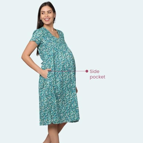 Image of Morph Maternity | Maternity Dresses for Women | Fits During Pregnancy & Post Pregnancy | Back Tie to Adjust