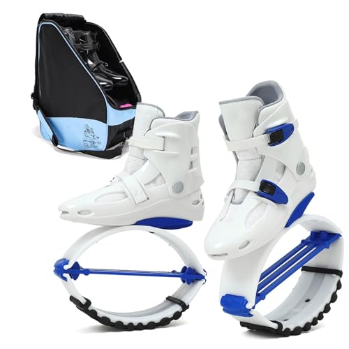 Zapatos de salto para fitness y diversión, zapatos de rebote unisex con bolsa de almacenamiento para ejercicio en interiores y exteriores