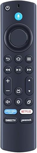 OEM Replacement Voice Remote Control Compatible with All Toshiba Smart TV Edition with Prime Video,Netflix, Direct TV, Peacock APPS