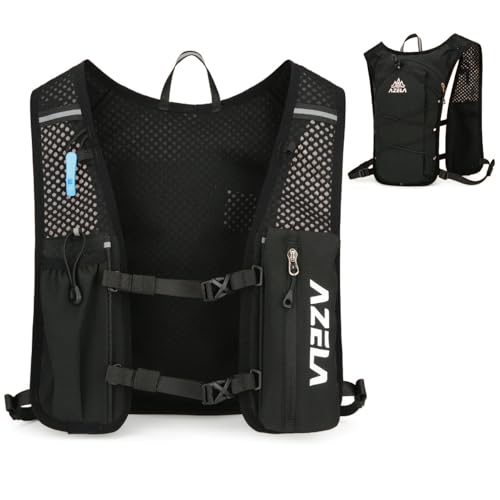 JEELAD Hydration Backpack Lightweight Vest for Hiking Trail Running Gear Cycling Marathon for Women Men