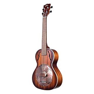 Kala KA-RES-BRS Resonator Tenor Ukulele (Brown Sunburst) - Les Beatles, Paul McCartney, John Lennon, RIngo Starr, George Harrison Kala KA-RES-BRS Resonator Tenor Ukulele (Brown Sunburst) – Image 2