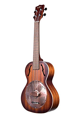 Kala KA-RES-BRS Resonator Tenor Ukulele (Brown Sunburst) - Les Beatles, Paul McCartney, John Lennon, RIngo Starr, George Harrison Kala KA-RES-BRS Resonator Tenor Ukulele (Brown Sunburst) – Image 3