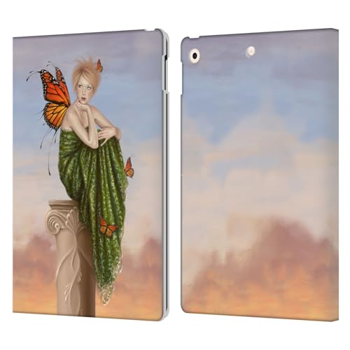 Étui portefeuille cuir compatible avec Apple iPad 10.2 2019 2020 2021 Rachel Anderson
