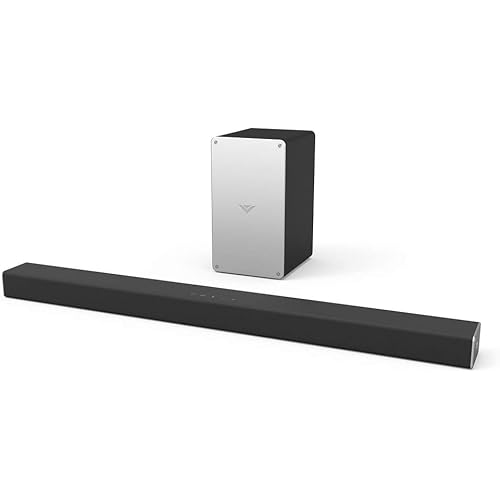 VIZIO SB3621N-F8M 36 Inch 2.1 Channel Speaker and Subwoofer Sound Bar System (Renewed)