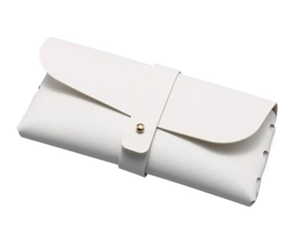 Amibvzhang Eyewear Storage Case Travel Sunglasses Prescription Glasses Stylish Leather Portable Shock-resistant(A3)