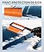 SINGARO Ice Scraper and Snow Brush for Car Windshield, Snow Scraper for Car, Snow Winter Car Necessities, Multi Functional Car Snow Removal Tools, Car Accessories Gift for Women and Man (Enhanced)