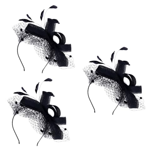 Chapeau haut de forme rétro fait à la main en lin pour banquet chic