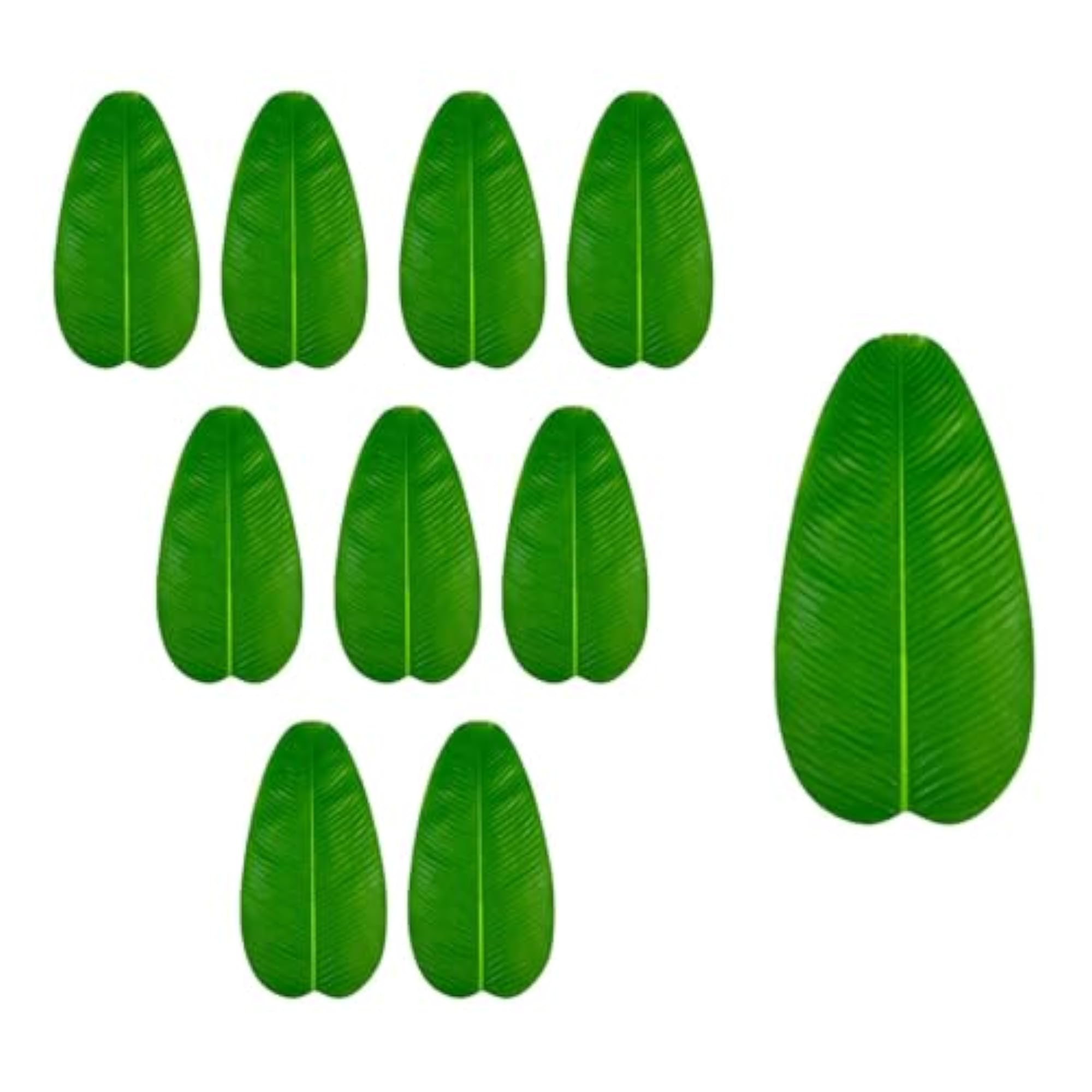 Simulated Banana Leaf Decorative Placemat, Green