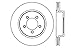 StopTech 128.65091L Sport Cross Drilled Brake Rotor; Front Left