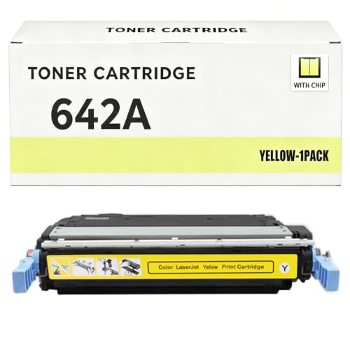 Toner 642A cyan magenta jaune pour les impressions quotidiennes de votre bureau